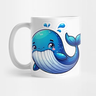 Kawaii Whale Mug